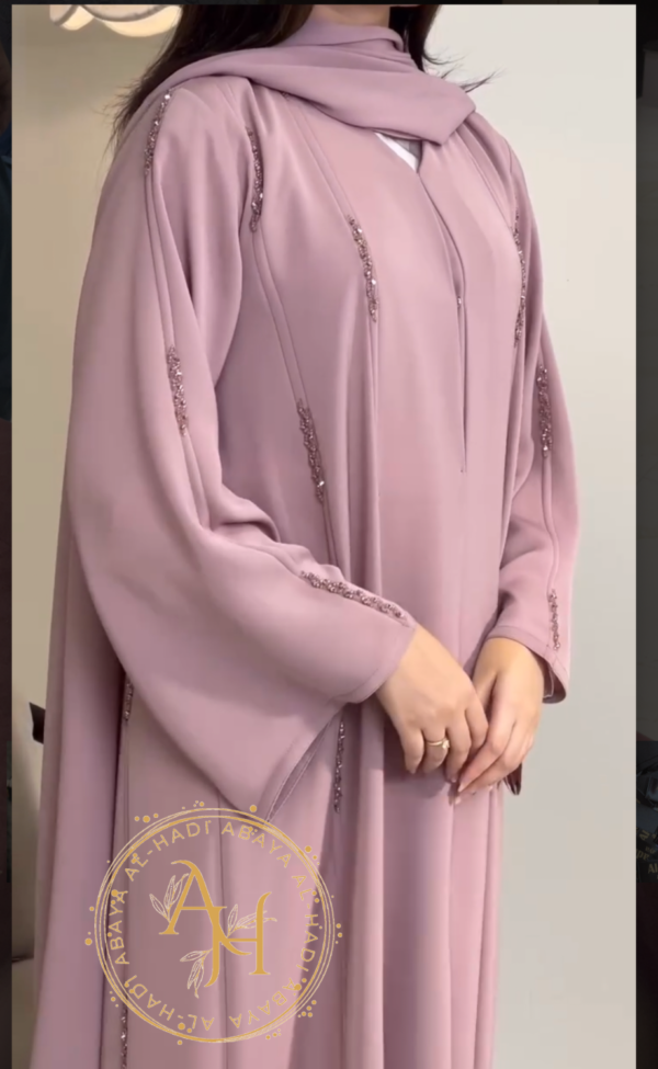Coloured handwork abaya