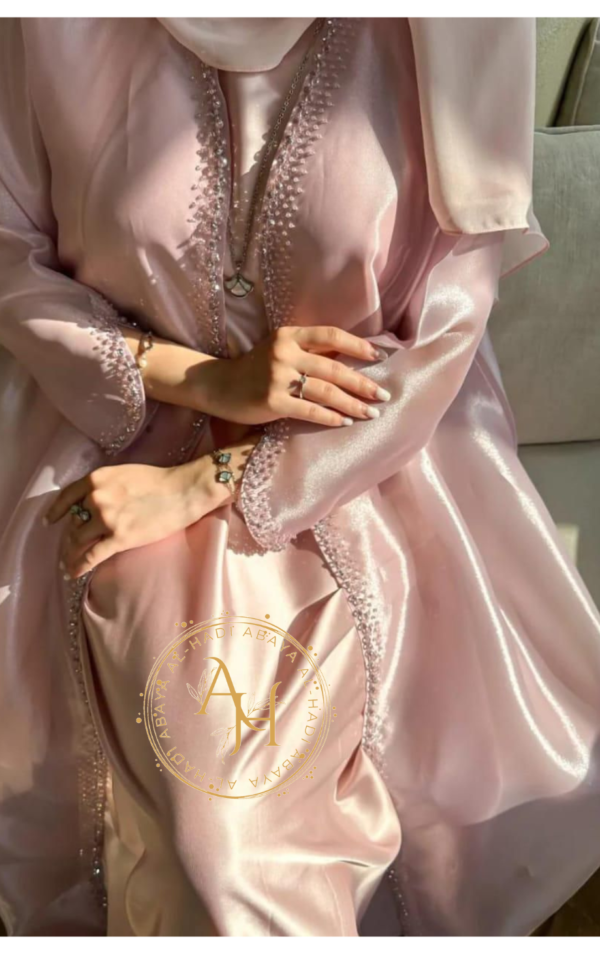 Organza shrug abaya - Image 2