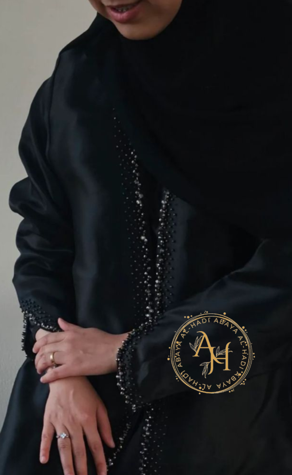 Organza shrug abaya - Image 4