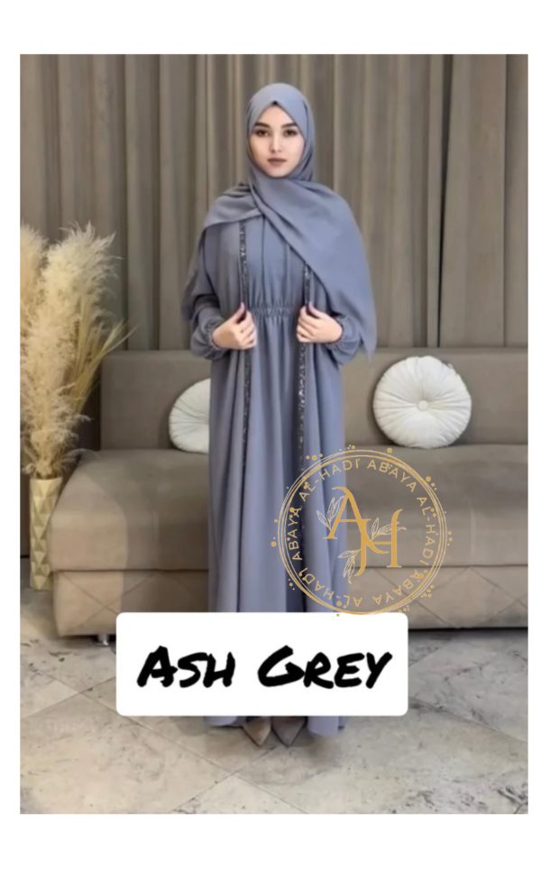Khizren double shrug turkey abaya - Image 2
