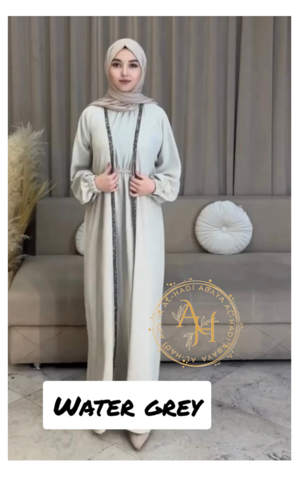 Khizren double shrug turkey abaya - Image 3
