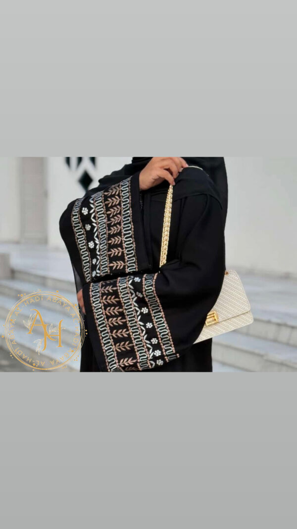 Embroidery abaya